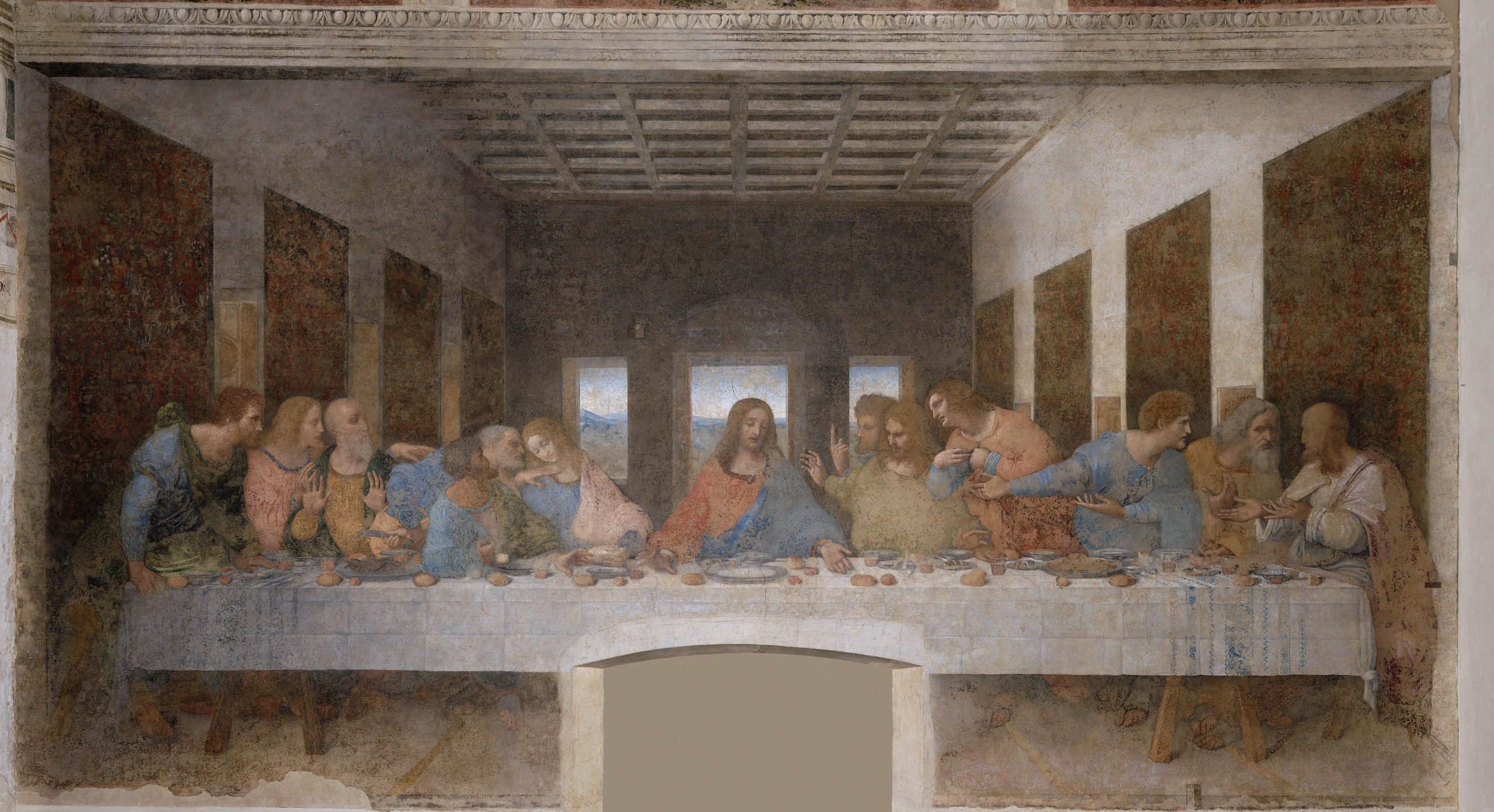 A picture of Leonardo daVinci’s Last Supper